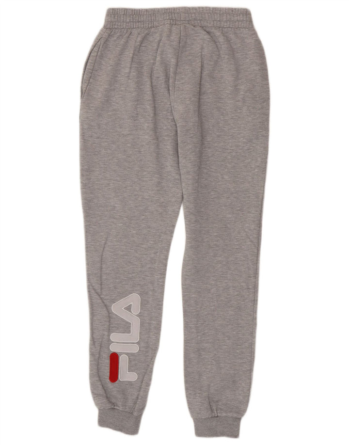 Fila Pantalon de survêtement graphique pour homme, petit, gris