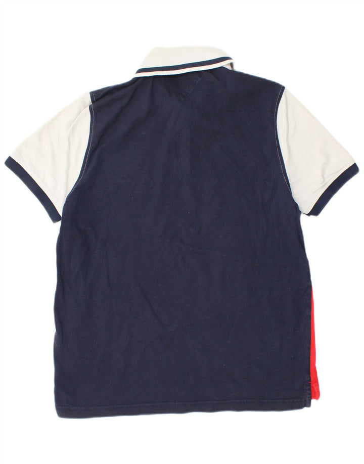 Tommy Hilfiger Polo Graphique Homme Rayé Multicolore Moyen