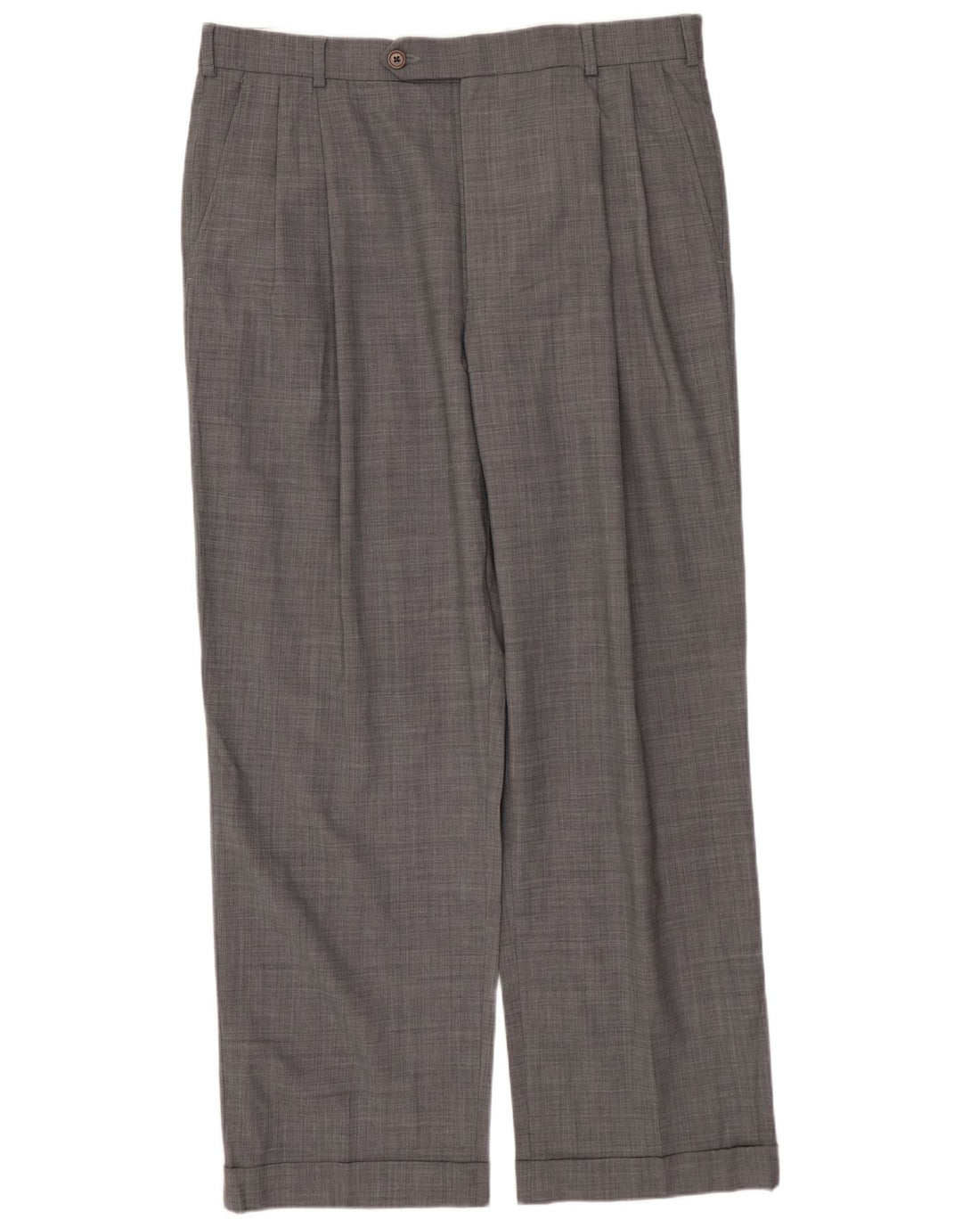 BROOKS BROTHERS Costume 2 pièces 346 pour homme à 2 boutons UK 42 XL W34 L29 laine grise