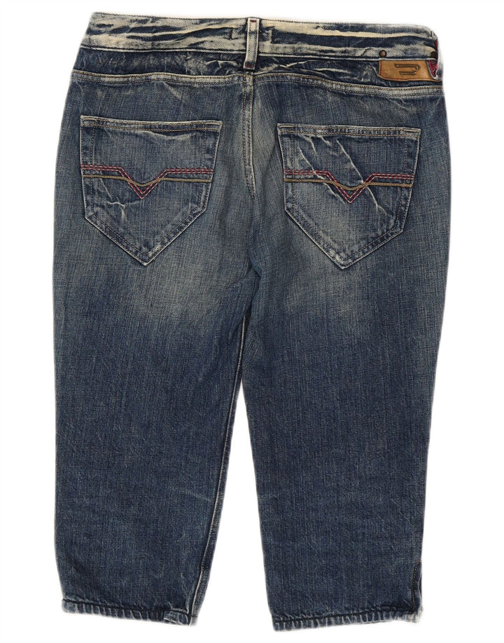 DIESEL Bermuda en Jean Homme W29 Bleu Moyen Coton