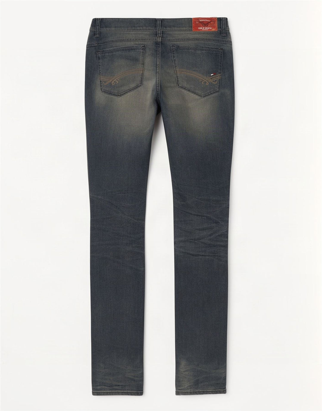Tommy Hilfiger Jean Slim Femme W28 L32 Bleu Coton
