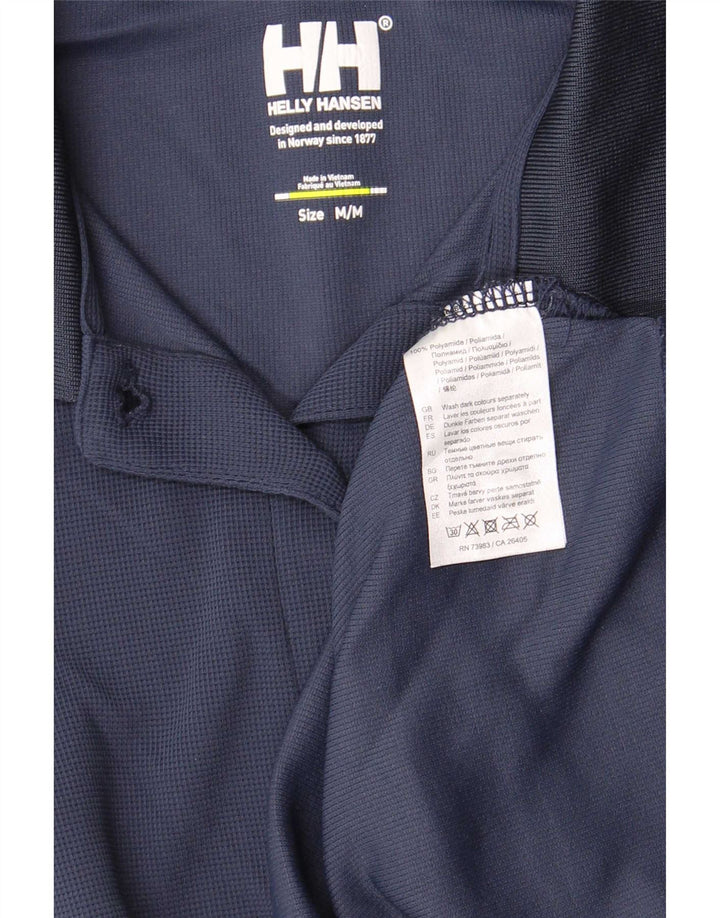 Helly Hansen Polo Femme UK 14 Medium Bleu Marine Polyamide