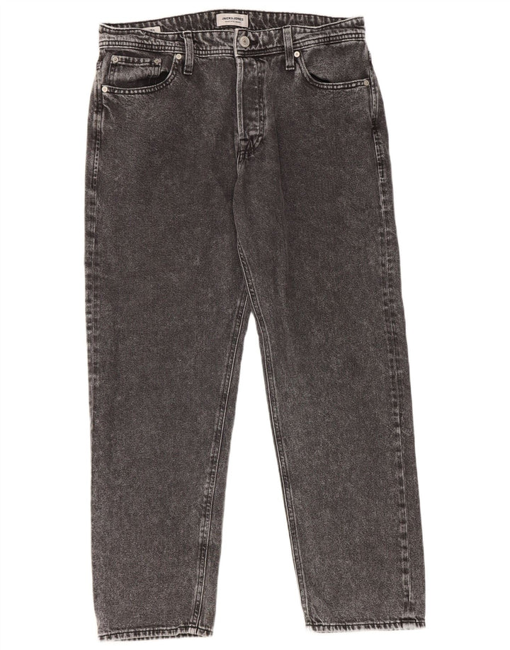 Jack & Jones Jean Fuselé Homme W33 L30 Gris Coton
