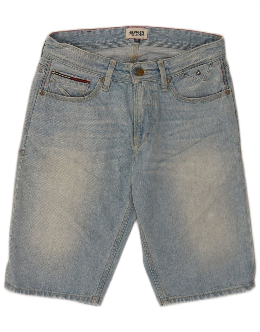 Tommy Hilfiger Short en jean régulier W29 pour homme en coton bleu moyen