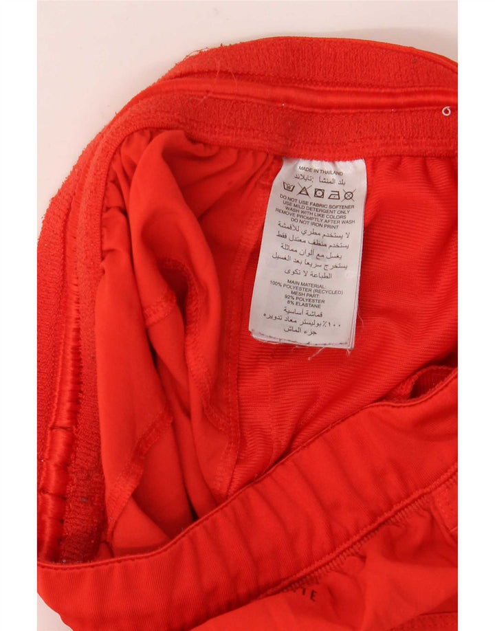 Adidas Short de sport Climalite pour homme Petit Rouge Polyester Colorblock