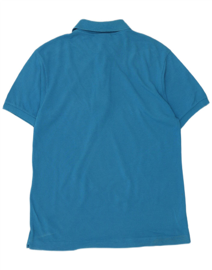 LACOSTE Polo coupe classique pour homme taille 4 bleu moyen coton