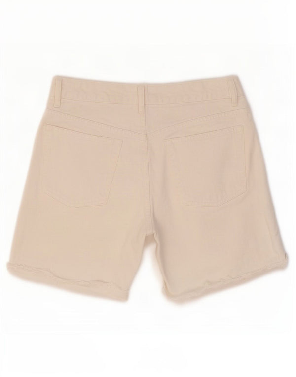 Diesel Short En Jean Femme W32 Large Blanc