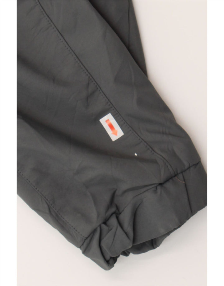 IZOD Mens Hooded Windbreaker Jacket UK 44 2XL Grey Polyester Vintage Izod and Second-Hand Izod from Messina Hembry 