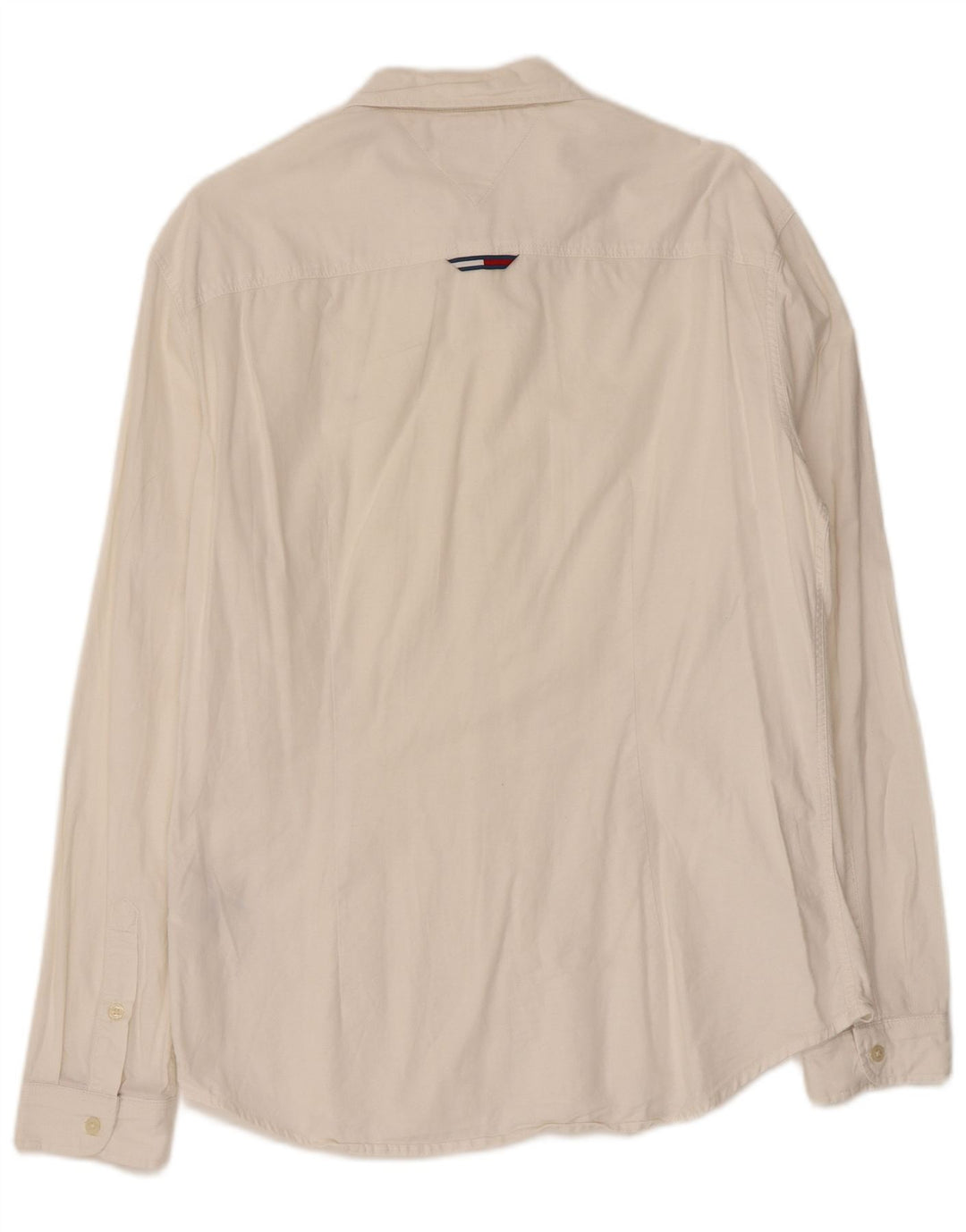 TOMMY HILFIGER Chemise Slim Fit Homme Blanc Moyen Coton