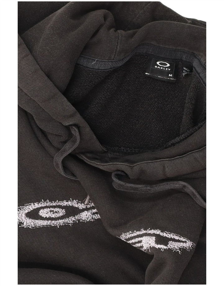 Oakley Pull à Capuche Graphique Homme Noir Moyen