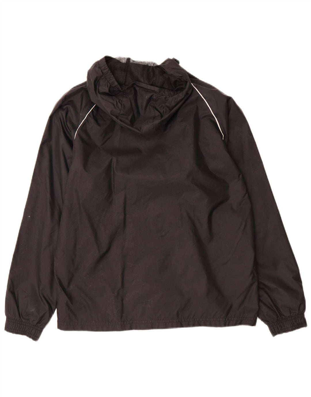 Adidas Veste de Pluie à Capuche Garçon 11-12 Ans Nylon Noir