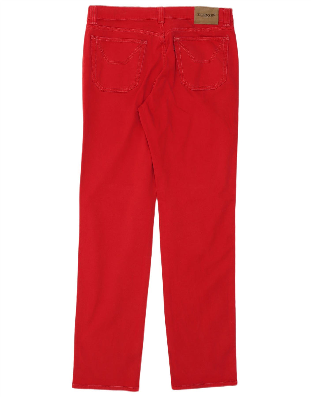Jeckerson Jean Slim Homme W36 L34 Rouge Coton