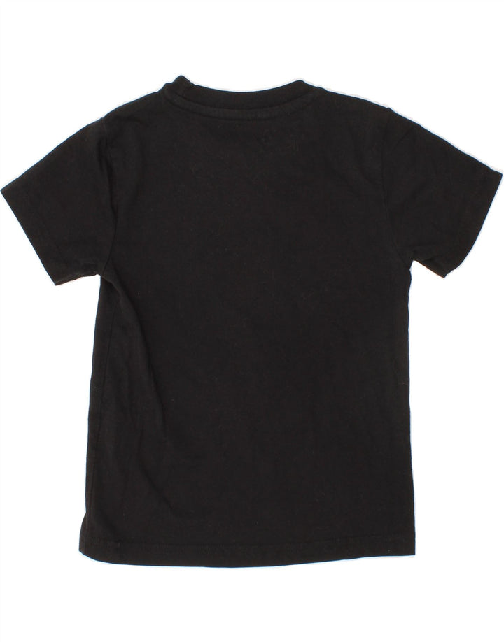 REEBOK Boys Graphic T-Shirt Top 2-3 Years Black Cotton Vintage Reebok and Second-Hand Reebok from Messina Hembry 