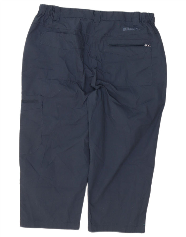 Mountain Warehouse Pantalon cargo pour femme UK 12 Medium W32 L20 Bleu marine