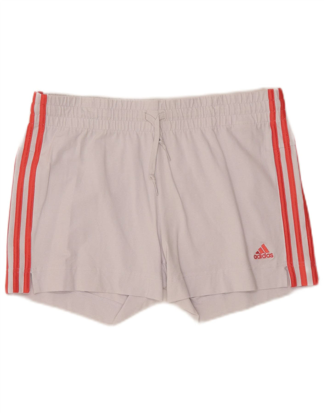 ADIDAS Short de sport pour femme UK 12/14 Coton blanc moyen