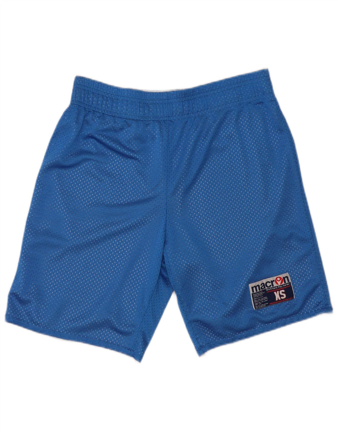 MACRON Short de Sport Homme XS Bleu