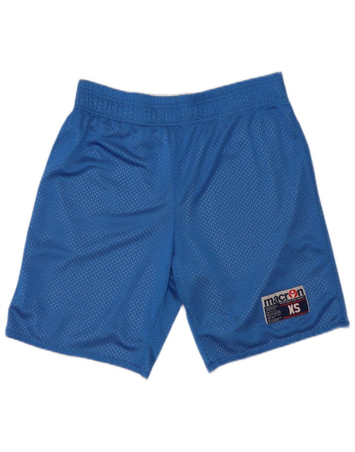 MACRON Short de Sport Homme XS Bleu