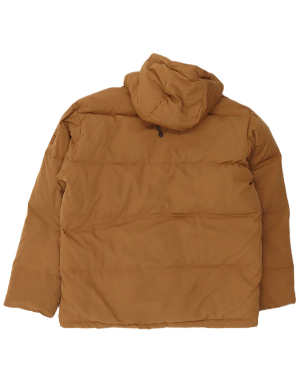 Murphy & Nye Veste matelassée à capuche pour homme UK 42 2XL Beige Polyester