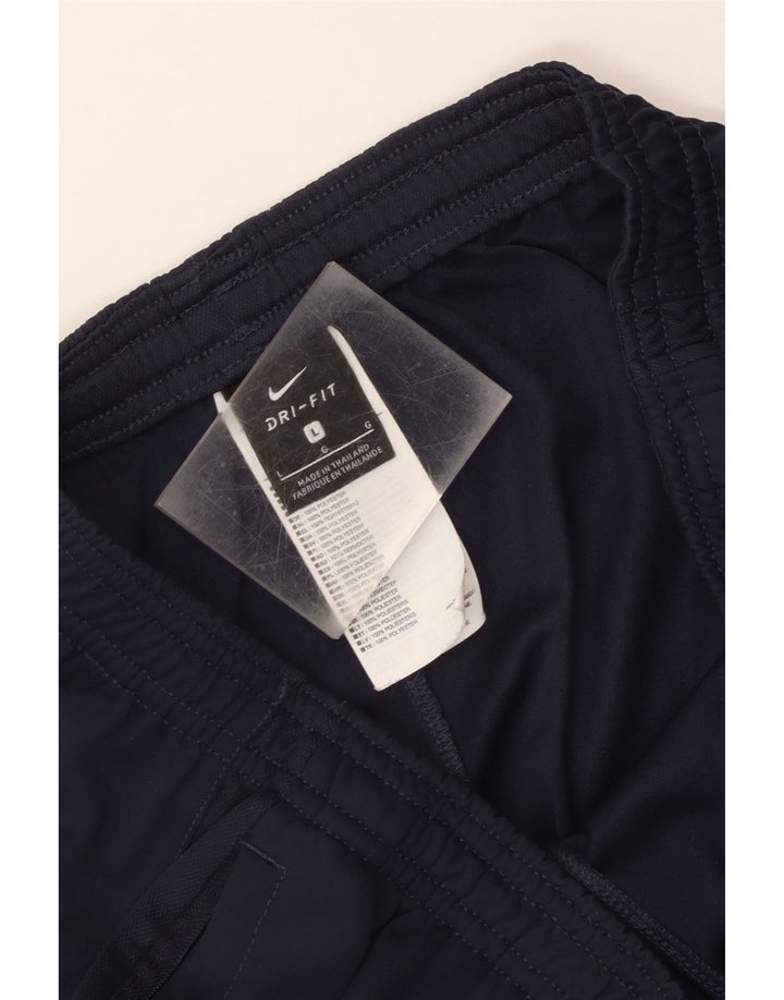 Pantalon de survêtement Nike Dri Fit pour hommes, grand, bleu marine, polyester