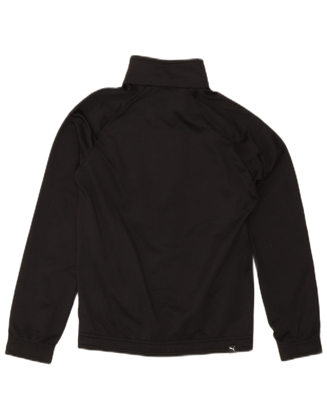 PUMA Veste de survêtement graphique pour garçon 11-12 ans Noir Colourblock