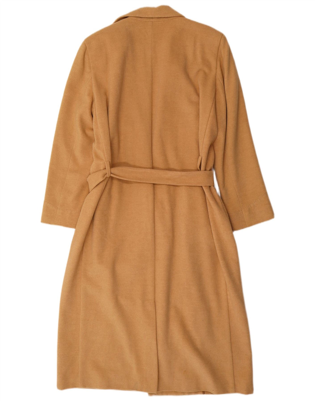 LAURA BIAGIOTTI Pardessus Femme IT 46 Large Beige Laine