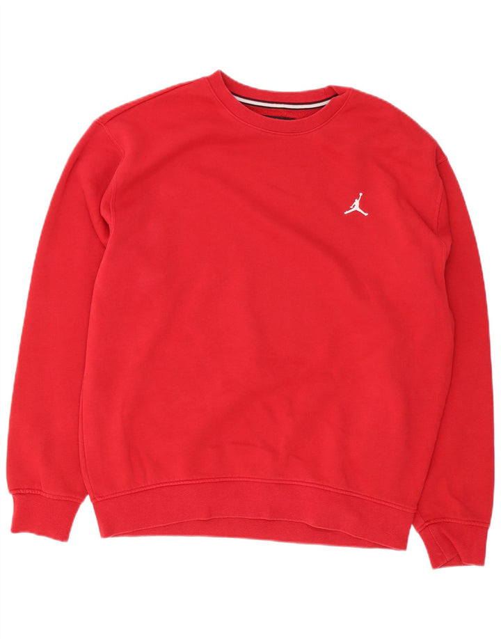 Jordan Sweat-shirt pour homme en coton rouge moyen