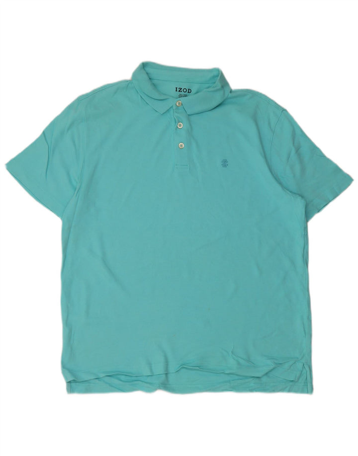 IZOD Polo Homme Grand Bleu Coton