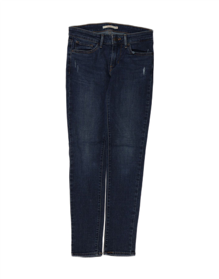 LEVI'S Jean skinny 711 effet vieilli W27 L29 en coton bleu pour femme