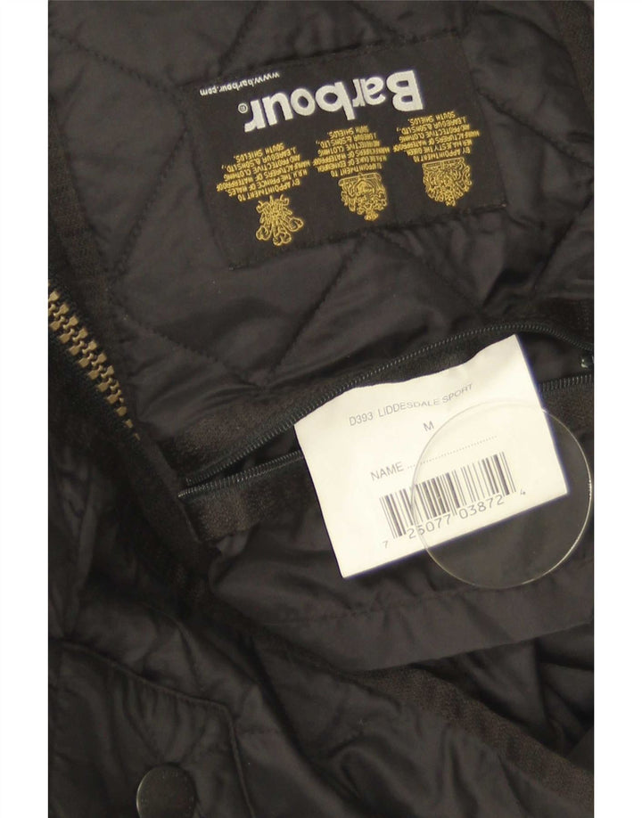 Barbour Veste matelassée pour homme UK 38 Medium Noir Polyamide