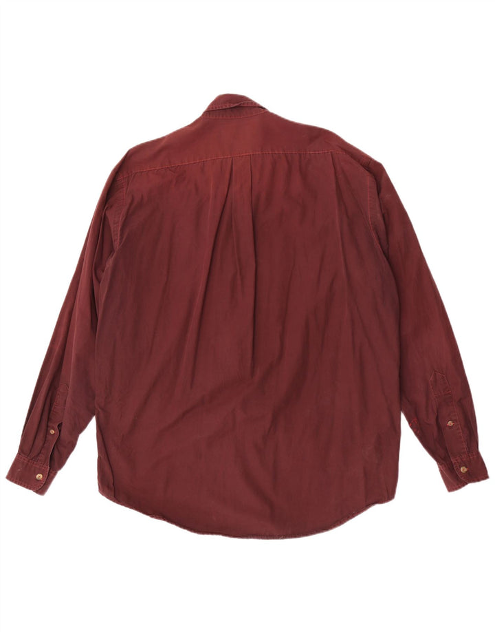 Marlboro Classics Chemise Homme Large Marron