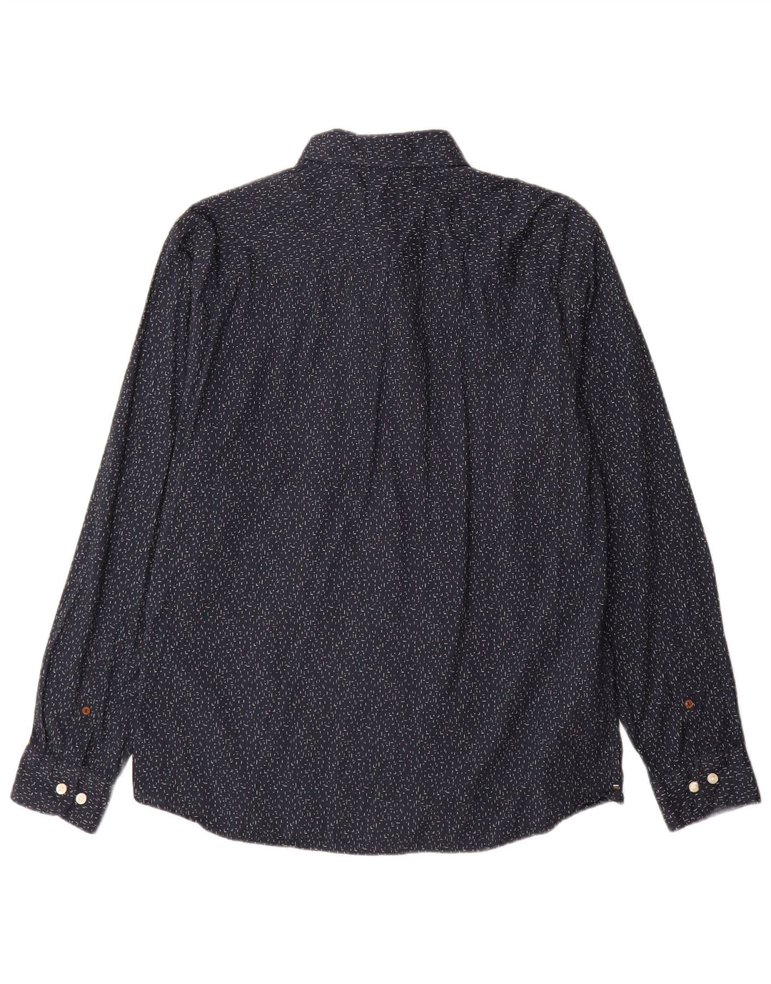 Jack & Jones Chemise Homme XL Bleu Marine Pois Coton