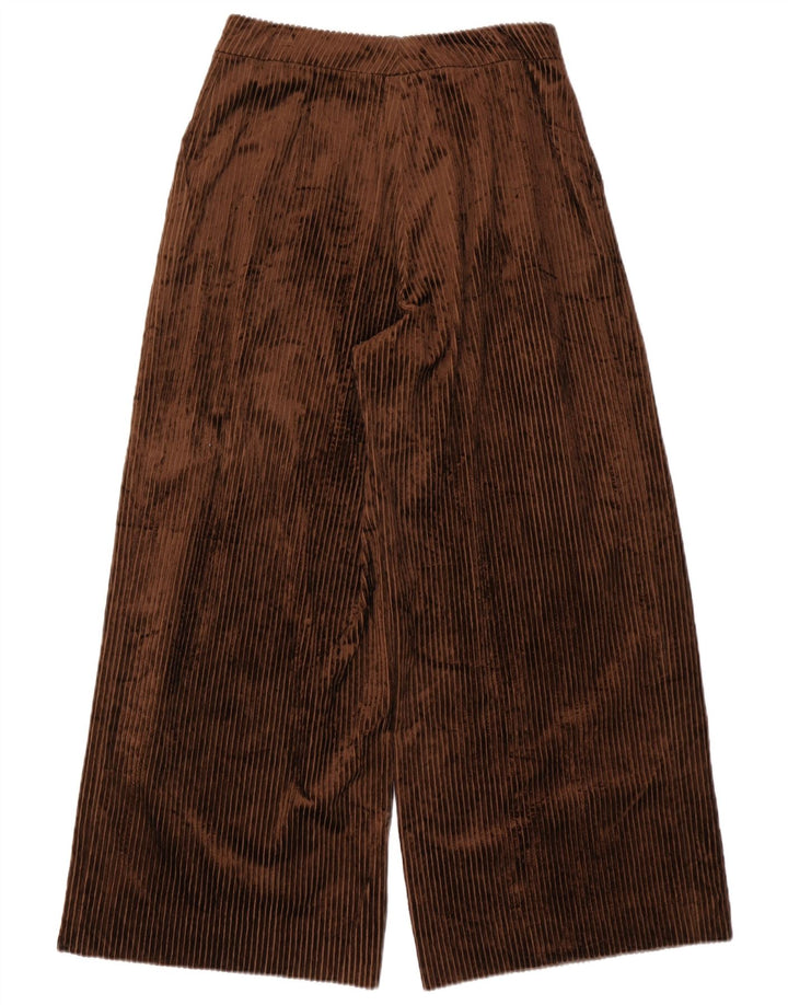 EMMA & GAIA Costume 2 pièces en velours côtelé pour femme IT 44 Medium W28 L28 Marron