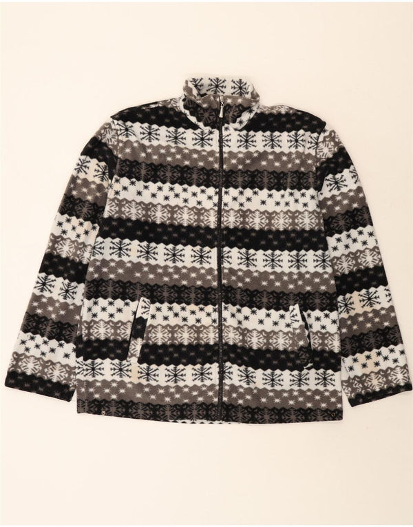 Veste polaire homme vintage UK 42 XL multicolore Fair Isle