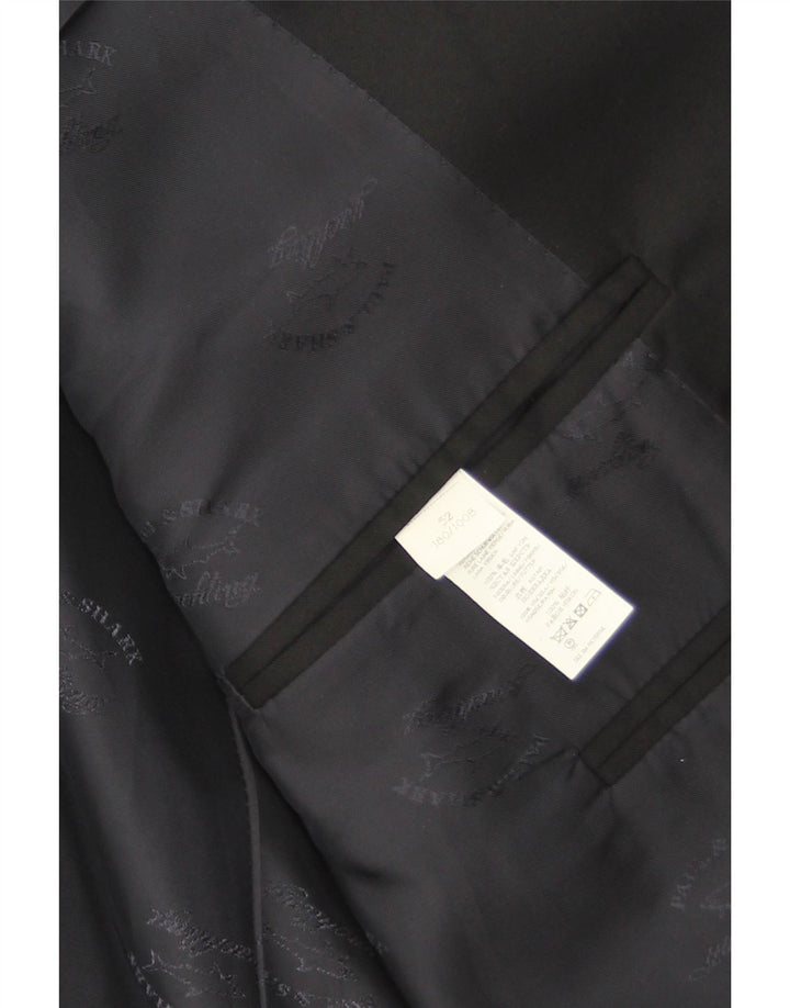 Paul & Shark Veste Blazer 2 Boutons Homme IT 52 XL Noir Viscose