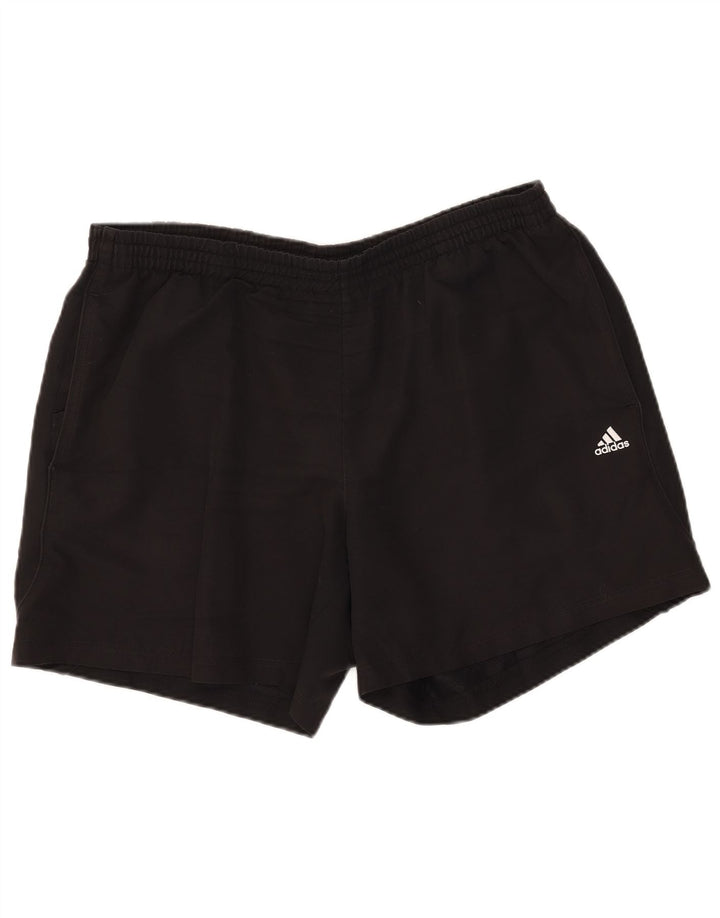 Adidas Short de sport pour homme XL Noir Polyester