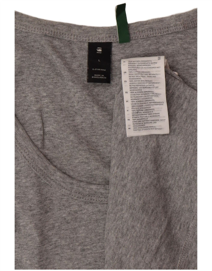 G-STAR Débardeur Homme Large Gris Coton