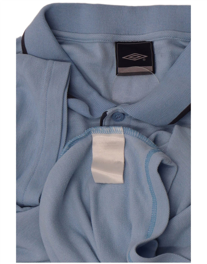 Umbro Polo Homme 2XL Bleu Polyester