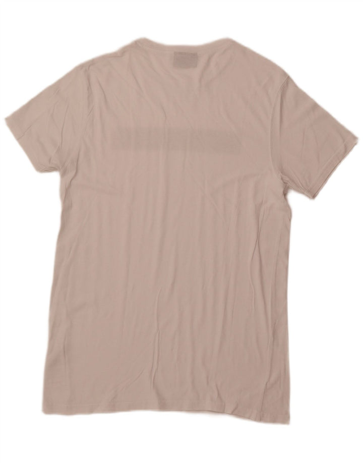 MCKENZIE T-Shirt Graphique Homme Blanc Moyen Coton
