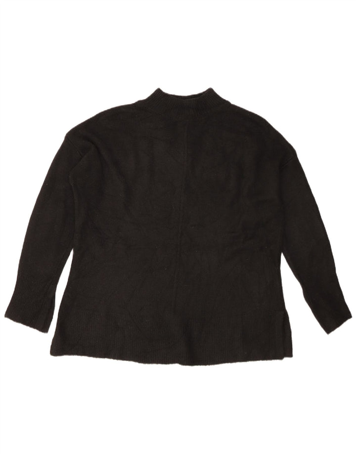 Marks & Spencer Pull à col roulé pour femme UK 14 Noir moyen