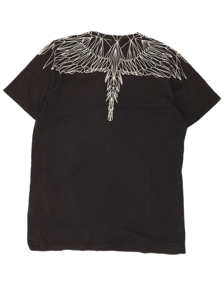 Marcelo Burlon T-Shirt Graphique Homme Noir Moyen Coton