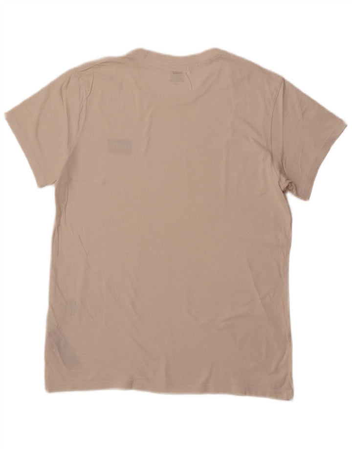 Levi's T-Shirt Homme Blanc Large Coton