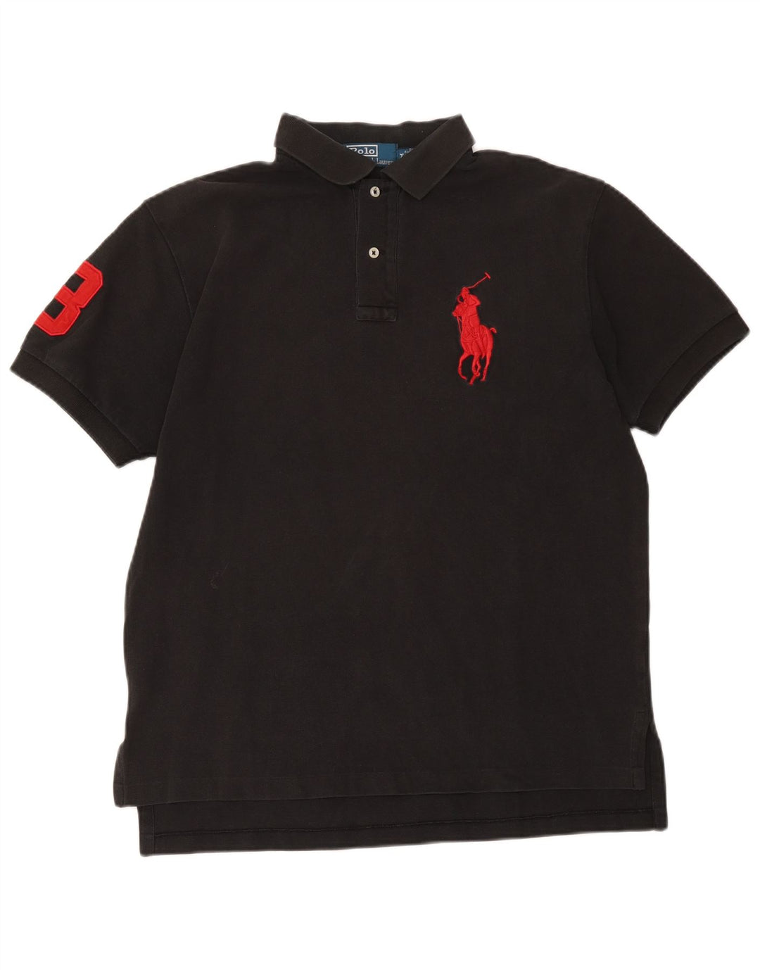 Polo Ralph Lauren Chemise Graphique Homme Noir Moyen Coton