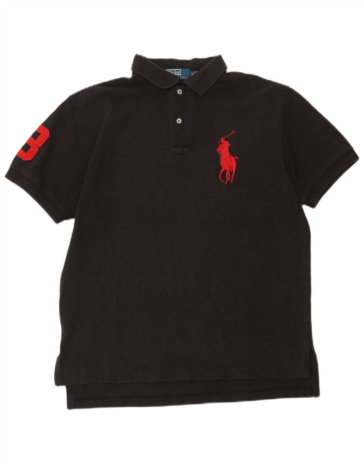 Polo Ralph Lauren Chemise Graphique Homme Noir Moyen Coton