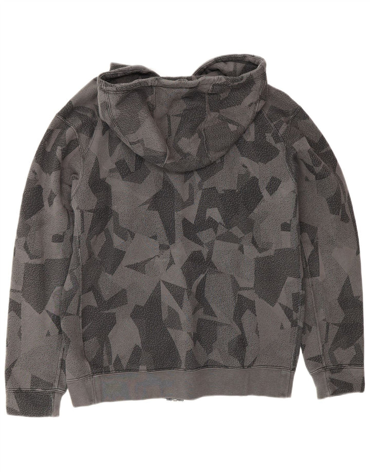 NIKE Pull à capuche zippé pour homme Gris moyen géométrique