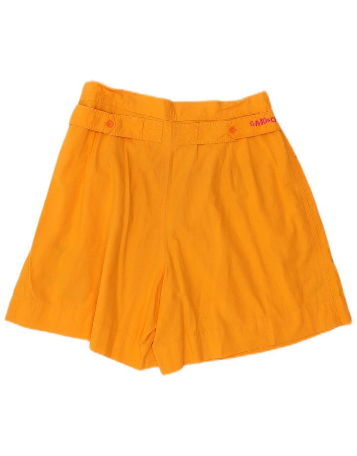 vintage Femme Graphique Pegged Chino Shorts W28 Orange Moyen