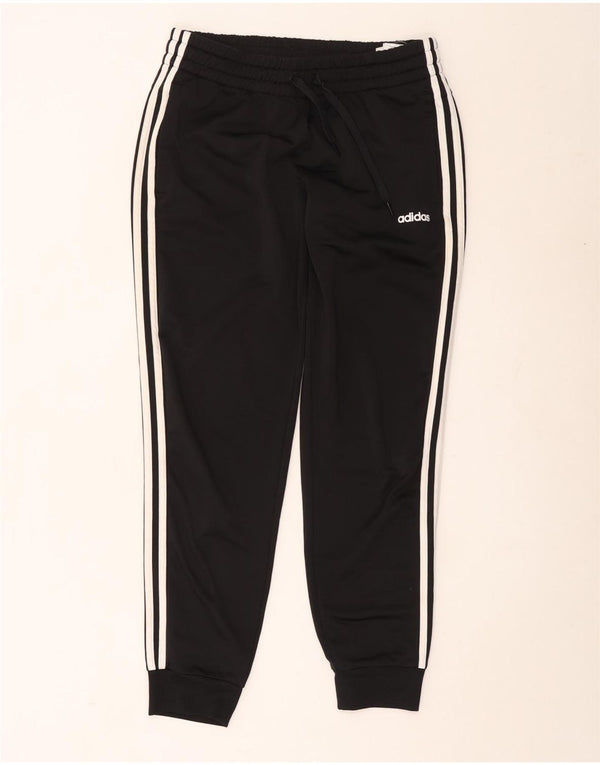 Adidas Pantalon de survêtement pour femme Joggers UK 16/18 Large Noir Polyester