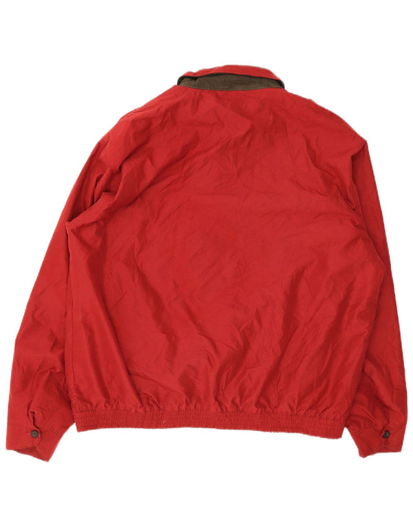 Chaps Veste Bomber Homme UK 42 XL Rouge Polyester