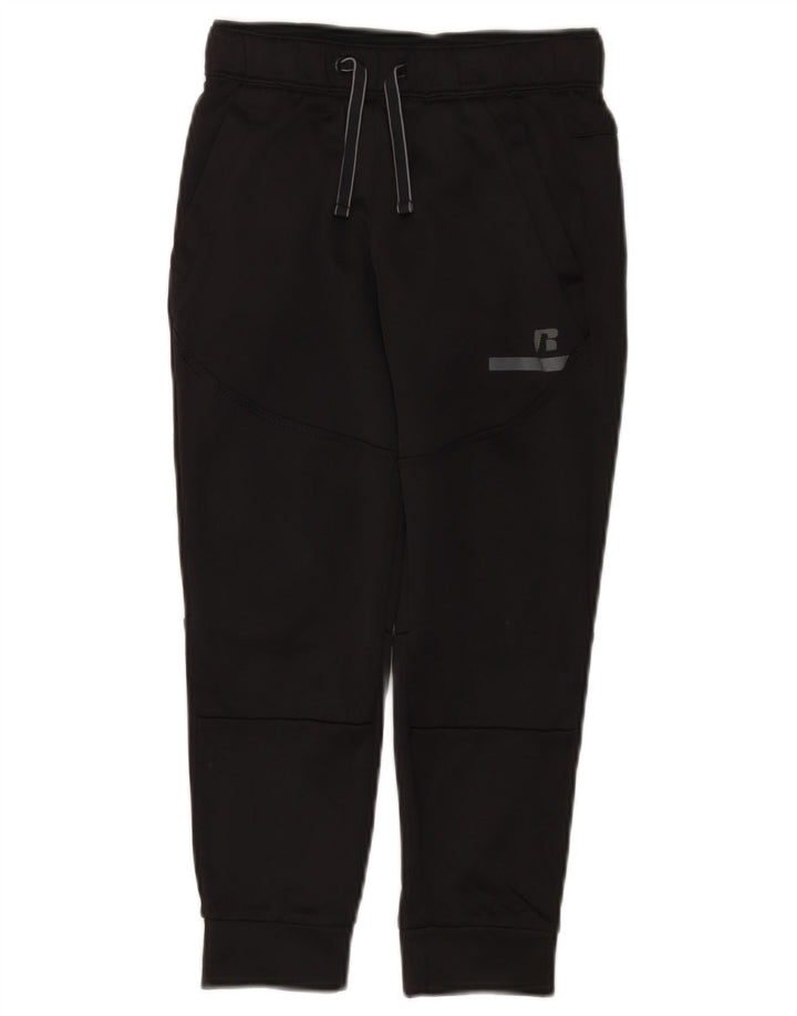Russell Athletic Pantalon de survêtement pour garçon 7-8 ans Noir moyen