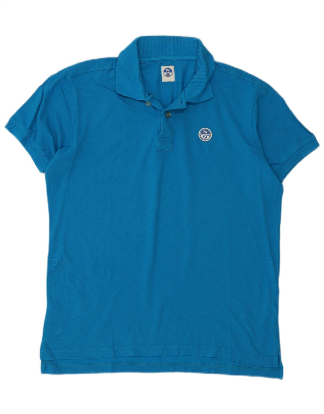 North Sails Polo Homme Bleu Moyen Coton