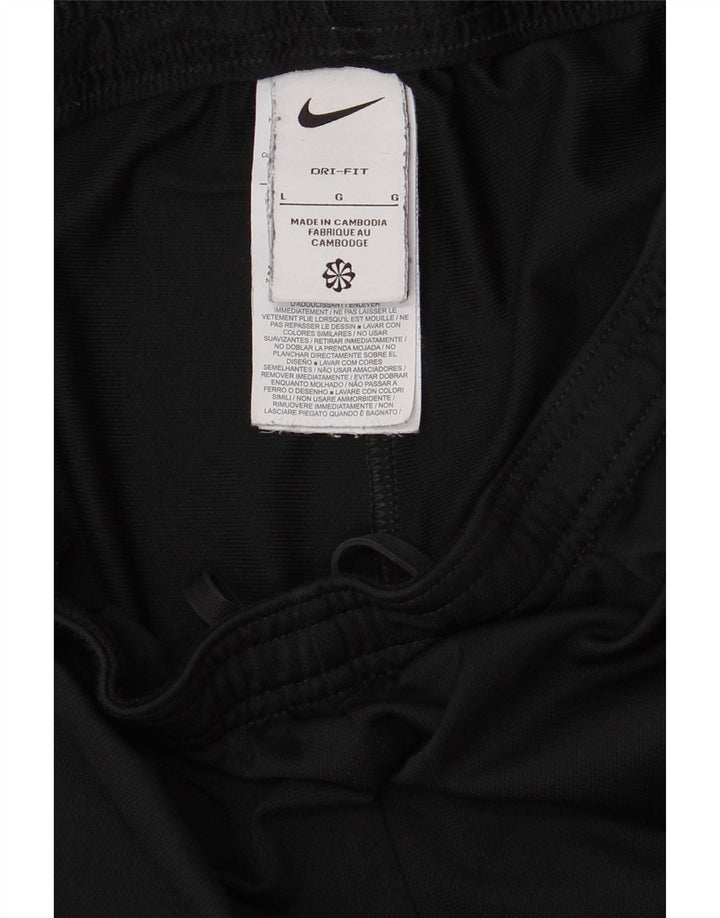 Pantalon de survêtement Nike Dri Fit pour hommes, grand, noir, polyester